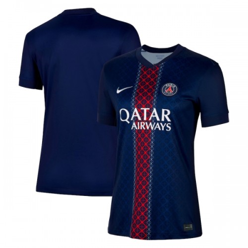 Camisola do Paris Saint-Germain Equipamento Principal 2025-26 - Mulher Camisola do Paris Saint-Germain Equipamento Principal 2025-26 - Mulher